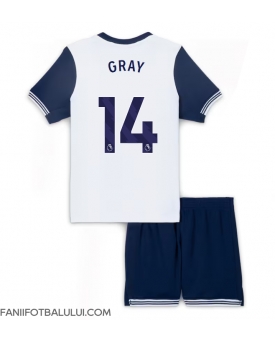 Tottenham Hotspur Archie Gray #14 Echipament de Fotbal Replică 2024-25 Copii Acasa (+ Șorturi)